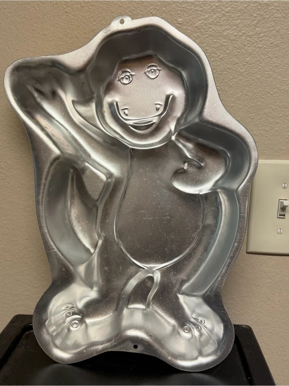 Vintage 1993 Barney The Purple Dinosaur Wilton Cake Pan